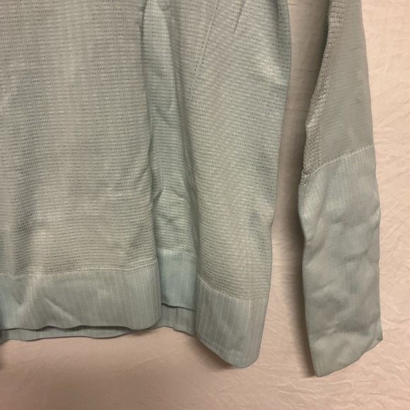 Lululemon Womens Long Sleeve Pullover‎ Hoodie Nylon Blue Size Medium - Picture 9 of 10